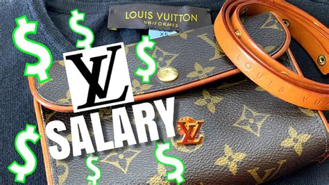 how much does a louis vuitton sales associate make|louis vuitton model salary.